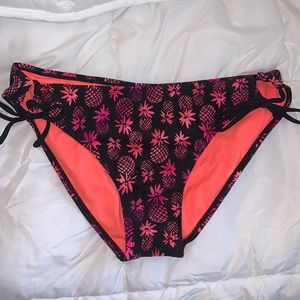 Wetseal Pineapple Bikini Bottoms